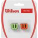  Wilson Pro *fi-ru зеленый / orange колебание останавливаться 2 штук входит WRZ538700 теннис вибрация стопор почтовая доставка соответствует Wilson 2017SS