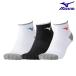 [ возвращенный товар * замена не возможна ] Mizuno 3P носки 62JX6Z10 мужской женский унисекс 2026SS спорт тренировка почтовая доставка соответствует 