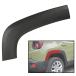 CROSSDESIGN Fender Flare 2015-2021 Jeep Renegade 1 Pcs Trim Molding Molding Textured Black Rear Passenger Sideб