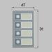 EASY904 включая доставку LIXIL Lixil to вынос руля shutter для окна shutter переключатель сиденье отображать покрытие ( левый для ) EASY904