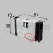 �݌ɗL MDQ739 ��������LIXIL ���N�V�� �g�X�e�� �������� ���� �����ˎ� MDQ739 (��֕i MDU177B ) 1��