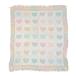 vintage ковер покрывало мульти- покрытие гобелен Heart общий рисунок пастель цвет Rug Blanket Heart 4216
