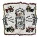 vintage ковер покрывало мульти- покрытие гобелен ангел Angel точка цветок Rug Blanket Angel 3853