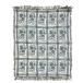 vintage ковер покрывало мульти- покрытие гобелен цветок цветок образец Rug Blanket Floral 3742