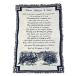 vintage ковер покрывало мульти- покрытие гобелен сообщение День отца подарок Rug Blanket Message 4211