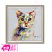  бесплатная доставка You энергия масло краска искусство красочный кошка S размер OP-07032 искусство рама кошка кошка животное животное подарок a-