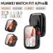 HUAWEI WATCH FIT 4 Pro для плёнка стекло защитная плёнка HUAWEI WATCH FIT 4 для кейс soft TPU покрытие тонировка стёкол пленкой в одном корпусе защита кейс все защита ударопрочный высота проникновение показатель 