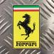 �t�F���[�� Ferrari �I�t�B�V���� �X�e�b�J�[ / ���K�i �����` M �A�����J���G��