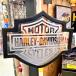 Harley-Davidsonpab зеркало балка & защита / Harley Davidson зеркало автограф USA гараж american смешанные товары 