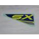SUZUKI оригинальный Индия specification V-strom250SX правый отделка стикер SX[ желтый ] #68185-20L00-CDT