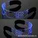 LED технология чувство люминесценция очки SF прозрачный прохладный ..... балка. банджи очки party . отвечающий .