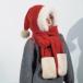 Рождество красный ... Chan нежный теплоизоляция Рождество красный шляпа muffler цельный 