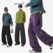  низ 3color брюки мужской для мужчин и женщин чёрный черный фиолетовый лиловый серый пепел 