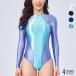 AMORESYa утечка si-Lyrenza боди длинный рукав длинный рукав bai цвет Leotard высокий ноги задний застежка-молния внутренний костюм gravure для мужчин и женщин 