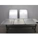 A2593* aluminium * tabletop 5 pieces set 640×515×H25 Tochigi Utsunomiya used business use kitchen equipment 