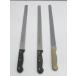 E1438* хлебопечение сопутствующие товары * хлеб нож 3 шт. комплект 36cm*37cm Tochigi Utsunomiya б/у профессиональное кухонное оборудование 
