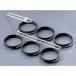 ma... Medama . ring 6 piece . for te freon processing small (9-0545-1402)