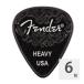  крыло гитара pick 6 шт. комплект heavy 351 Shape Wavelength Celluloid Picks Black Fender