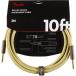 ե Fender Deluxe Series Instrument Cables SS 10' Tweed ֥ 