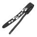 Perri*s P25MN-217 2.5" LEATHER STRAP BLK WHT NOTES гитара ремешок 