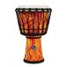 LP LP1607OM 7-INCH ROPE TUNED CIRCLE DJEMBE WITH PERFECT-PITCH HEAD Orange Marble Jean be