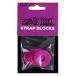  Ernie Ball strap lock Raver ERNIE BALL 5618 STRAP BLOCKS 4PK PURPLE rubber strap block purple 4 piece entering 