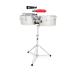 LP LP256-S TITO PUENTE 13" AND 14" TIMBALES Stainless Steel тимбал 