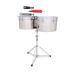 LP LP258-S TITO PUENTE 15" AND 16" TIMBALES Stainless Steel timbales 