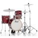 Pearl MIDTOWN MT564/C-D барабан ракушка & аппаратное обеспечение комплект #747 Matte Red барабан комплект 