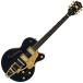 GRETSCH Broadkaster Jr. LX Center Block with String-Thru Bigsby and Gold Hardware Ebony Fingerboard Midnight Sapphire