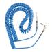 Fender крыло Contour 30ft( примерно 9m) Coiled Cable Lake Placid Blue Karl код гитара кабель 
