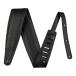 Fender крыло 3.5" Premium Leather Strap Black гитара ремешок 