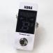  б/у тюнер pitch черный Mini Korg KORG PB-MINI-WH pitchblack mini white черный matic тюнер 
