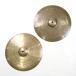  б/у соединять тарелки Jill Jean ZILDJIAN K Zildjian CONSTANTINOPLE примерно 12.6 дюймовый пара Vintage тарелки 