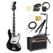 Fender крыло Made in Japan Traditional Late 60s Jazz Bass RW BLK электрический бас VOX усилитель имеется введение 10 пункт начинающий комплект 
