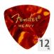  крыло гитара pick 12 шт. комплект heavy 346 Shape Picks Shell Heavy Fender