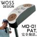 WOSS GOLF WOSS DESIGN короткая клюшка MO-01 PAT. CNC стружка (процесс образования во время фрезеровки) woz дизайн хвост мыс .. Pro название контейнер совершенно восстановление колотушка колотушка type [NF]