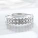  кольцо серебряный булавка кольцо для ключей кольцо Cubic Zirconia классический Mill uchi серебряный 925 SV925 женский Рождество 
