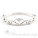  Tiara кольцо булавка кольцо для ключей кольцо Mill удар . кольцо Cubic Zirconia серебряный 925 sv925.. Tiara кольцо женский Рождество 