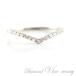  платина кольцо бриллиант кольцо половина Eternity 0.15ct Eternity платина 900 pt900 булавка кольцо для ключей fa Ran ji кольцо женский Рождество 