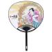  ramen один способ ... поли веер "uchiwa" чёрный en Sky 