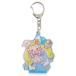  кольцо для ключей Ojamajo Doremi × Sanrio герой z акрил брелок для ключа Aurora TYPE - na×ko Logo rok Lynn Bandai подарок 