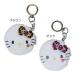  Hello Kitty .... двойной compact зеркало ручное зеркало леопард Brown Sanrio герой товары 