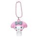  My Melody PVC эмблема Sanrio брелок для ключа герой серебристый жевательная резинка проверка 