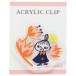 Moomin товары зажим Северная Европа герой акрил зажим LMF26 розовый 