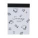  Snoopy блокнот для заметок маленький память Mini Mini память silver mode Peanuts ka Mio Japan 