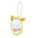  Pochacco цепочка для ключей имя держатель . хорошо вышивка Sanrio M план именная бирка 
