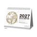 2027Calendar настольный календарь 2027 год белый практическое использование сделано в Японии интерьер . мир 9 год календарь New Japan календарь 