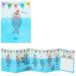 поздравительная открытка Mini день рождения BD286-5.... миникар do........ Sanrio 