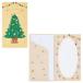  Рождество карта JX 8-5 CHRISTMAS поздравительная открытка Sanrio золотой . tree . солнечный ta